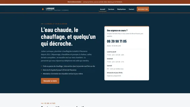 Larroque Plomberie-Chauffage