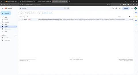 Agent email pour la gestion des devis