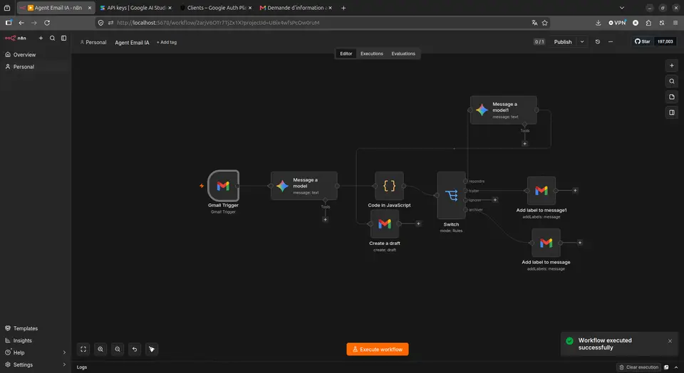 Agent email pour la gestion des devis
